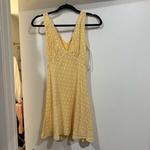 Yellow Polka Dot Dress